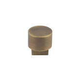 Westminster Round Cupboard Knobs Antique Brass - Burlington Range
